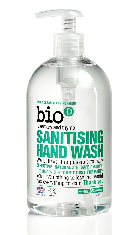 Tekuté mýdlo na ruce s dezinfekčním účinkem s vůní rozmarýny a tymiánu (500 ml)