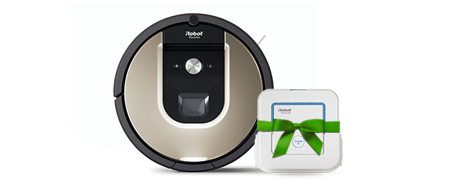 Akční set iRobot Roomba 966 + Braava jet 240